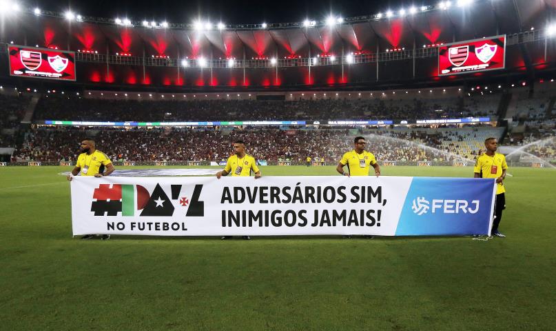 Cariocão da PAZ - FERJ - Semifinal Flamengo x Fluminense no Maracanã