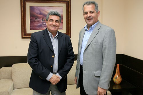 PRESIDENTE DA FBA VISITA SEDE DA FERJ