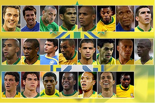 Dunga convoca a Seleção Brasileira para a Copa do Mundo de 2010