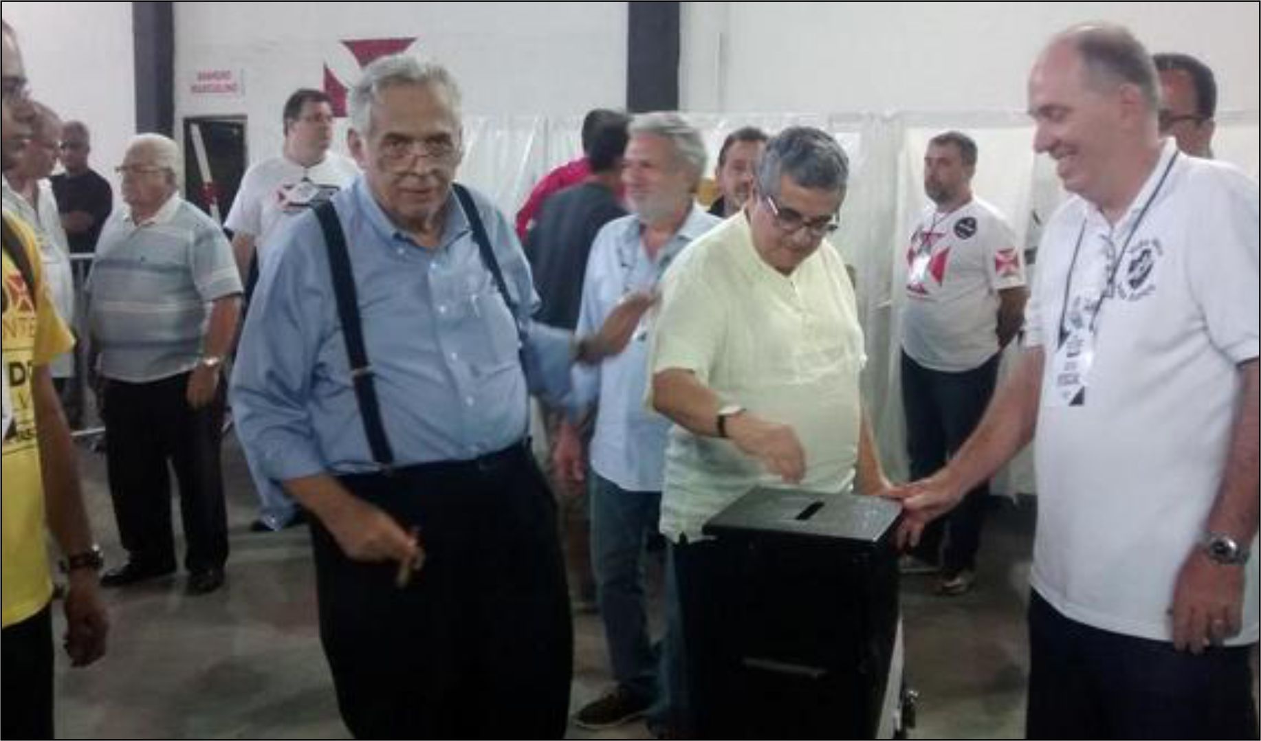 Eurico Miranda está de volta à presidência do Vasco