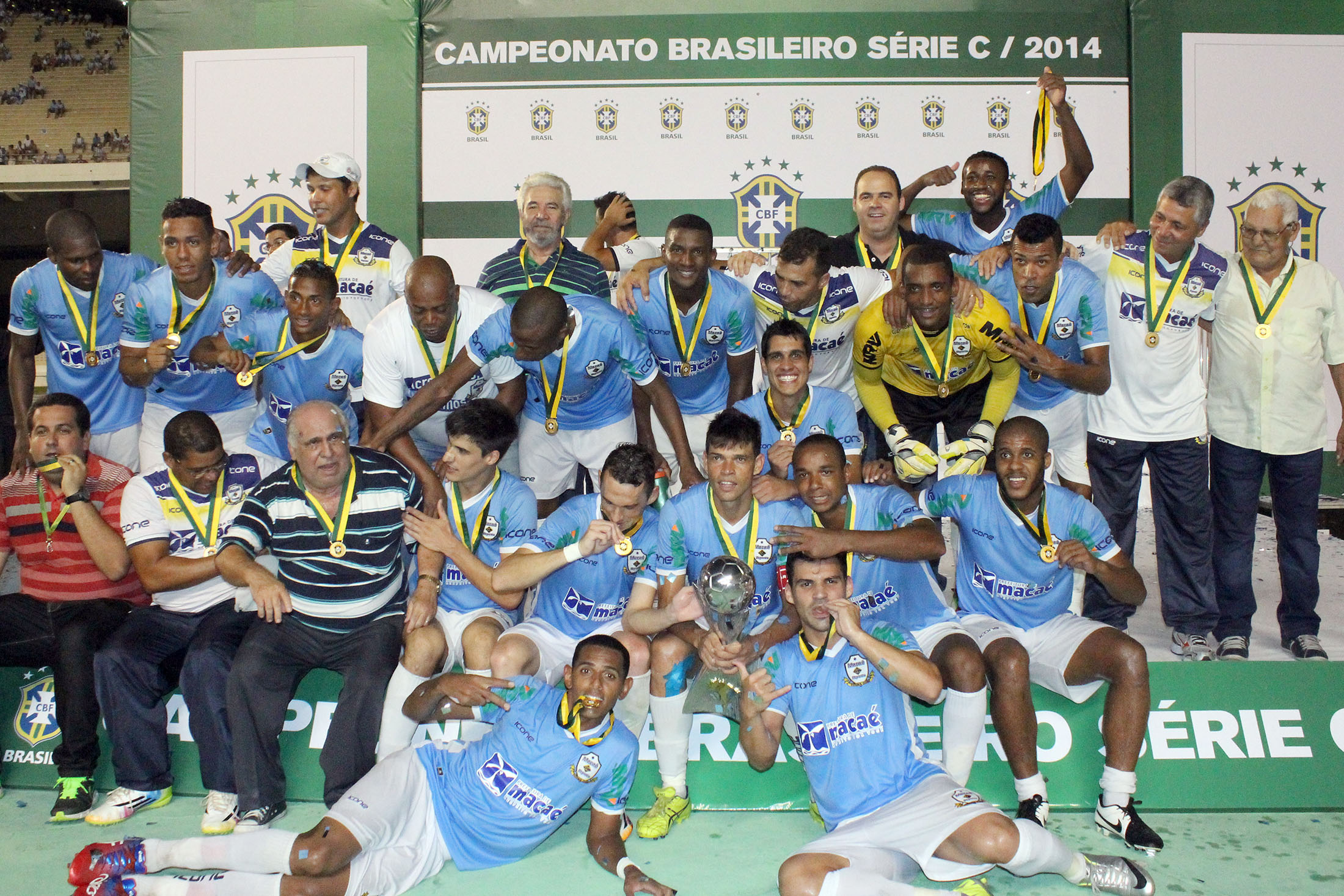 Macaé conquista o Campeonato Brasileiro da Série C