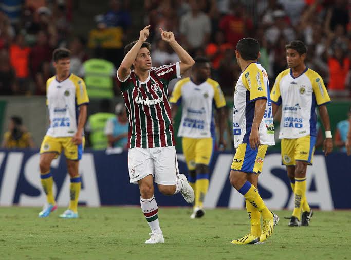 Fluminense goleia o Horizonte e segue na Copa do Brasil