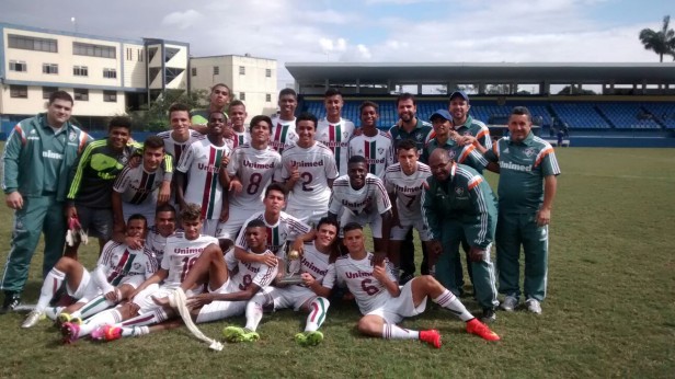 Fluminense conquista o 1º turno do Guilherme Embry Sub-16