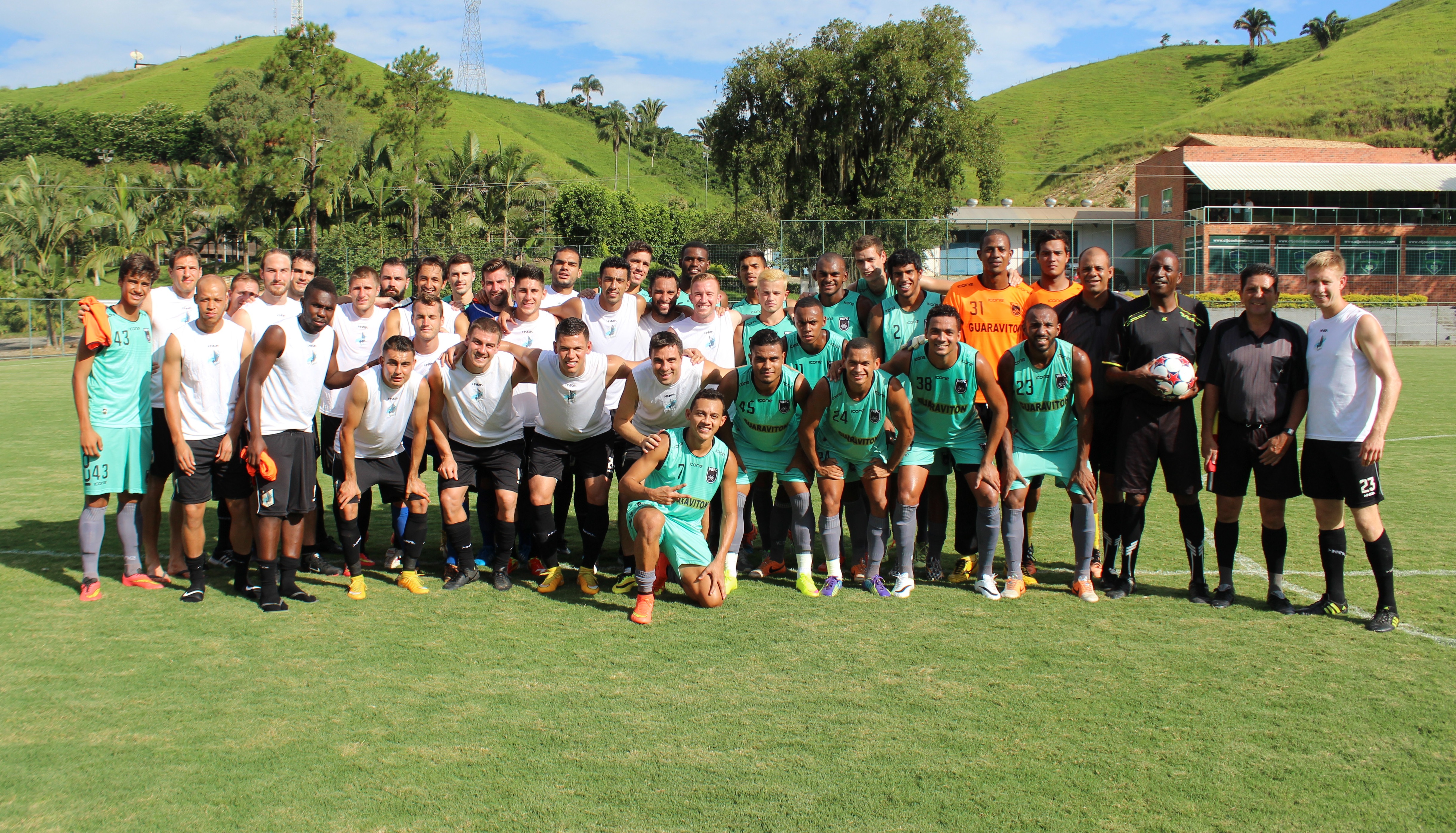 Volta Redonda realiza jogo-treino contra equipe americana
