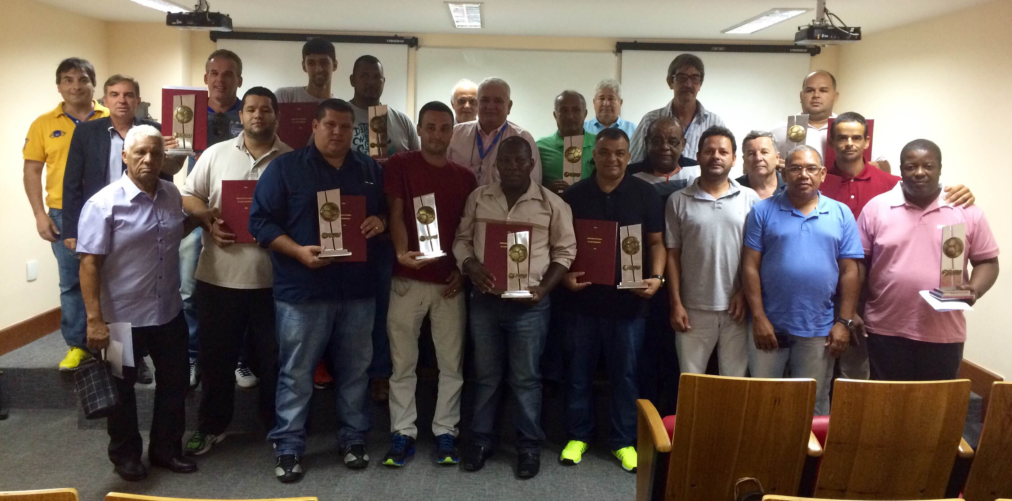 Cerimônia de premiação de Ligas Municipais, Fase Regional