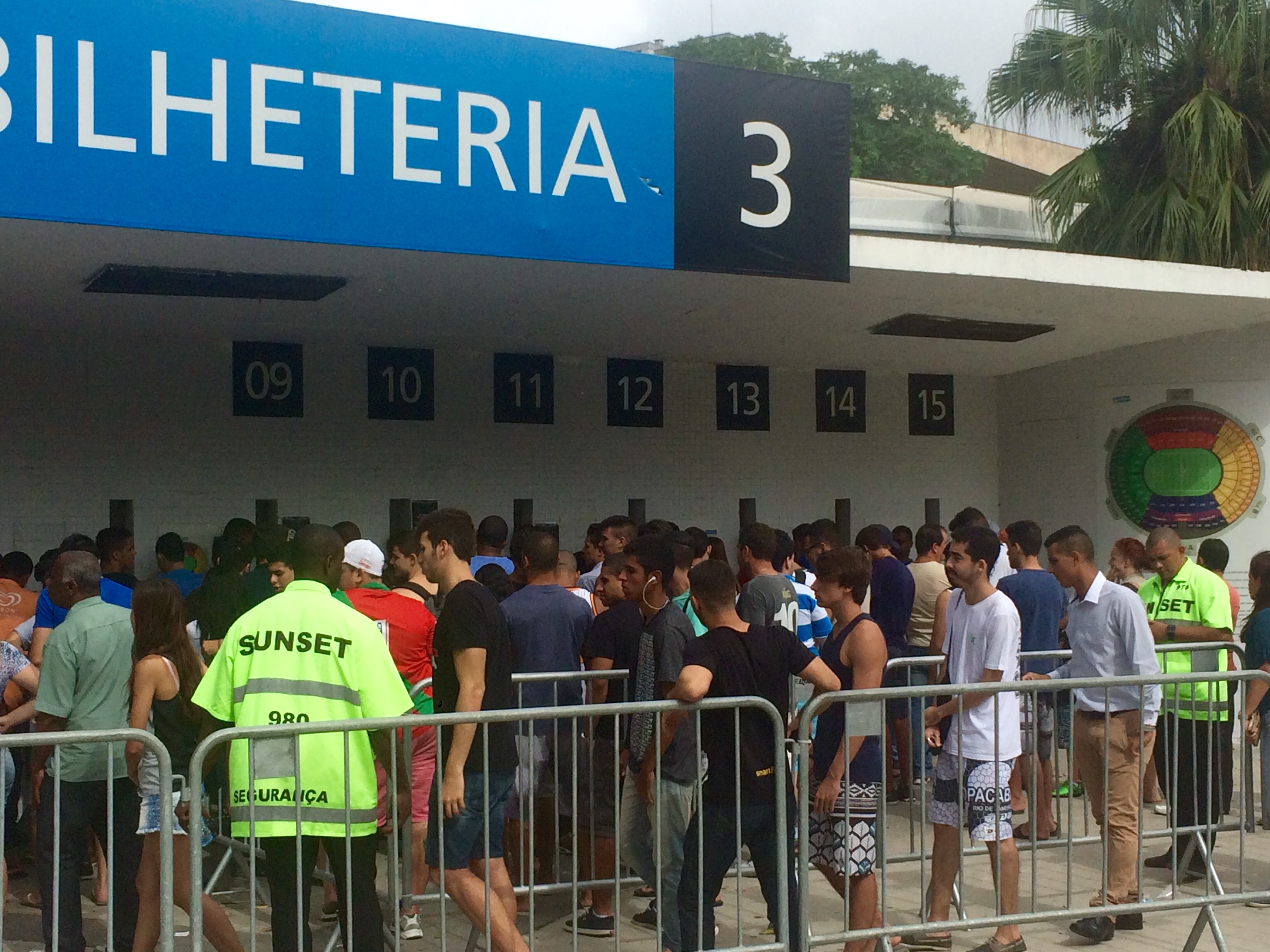 Vendas de ingressos para a decisão do Carioca: Dia do Jogo