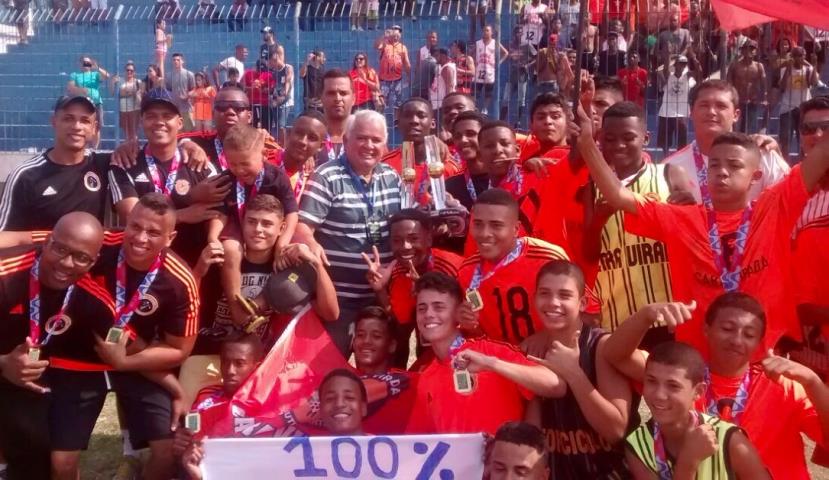 Cara Virada fatura o Campeonato Amador da Capital Sub-17
