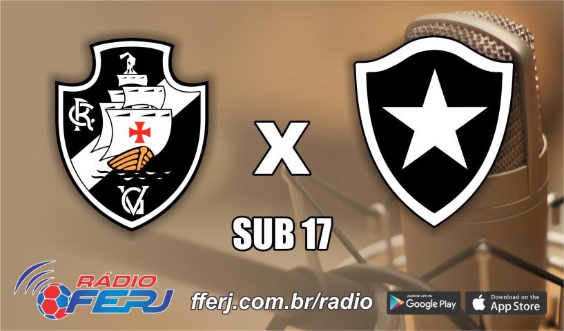 Rádio FERJ transmite a semifinal da Taça Rio Sub-17