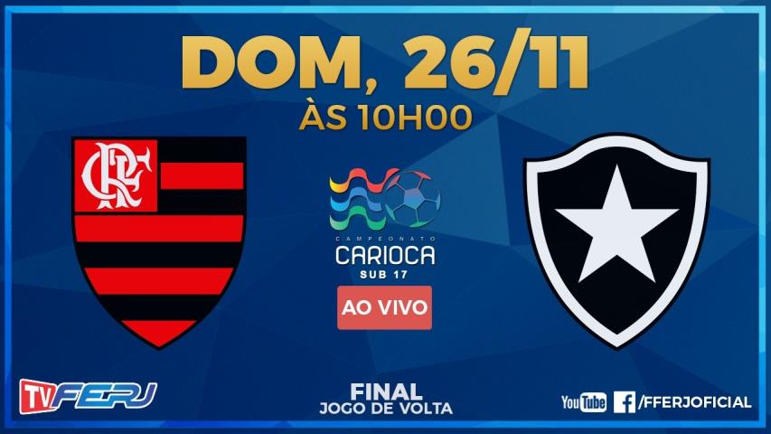 TV FERJ transmite decisão do Estadual Sub-17