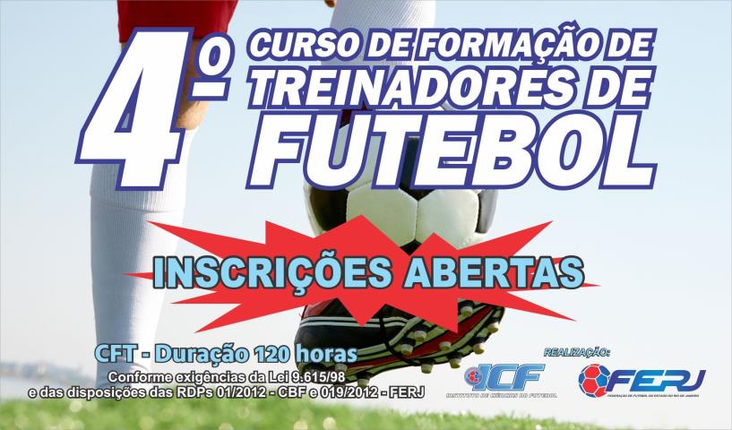 Última semana de inscrições para o 4º Curso de Formação de Treinadores de Futebol