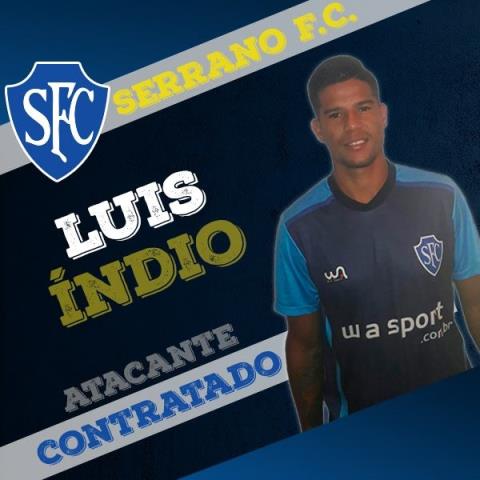 Serrano contrata o artilheiro Índio