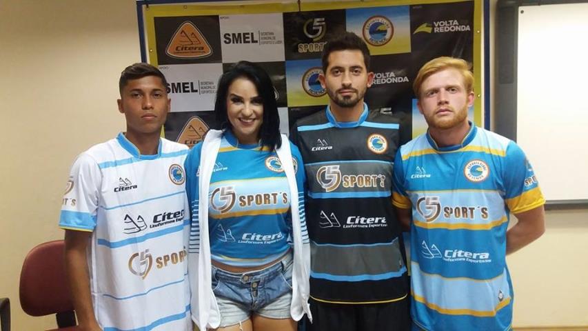 EC Resende apresenta os uniformes para a disputa da Série C