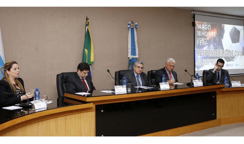 Seminário de Responsabilidade Civil no Desporto debate o direito de atletas e clubes no Esporte