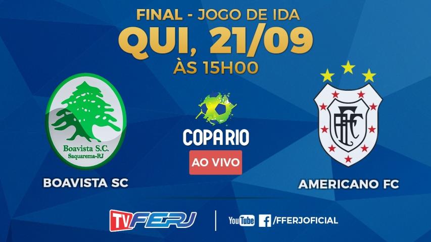 TV transmite a 1ª partida da final da Copa Rio