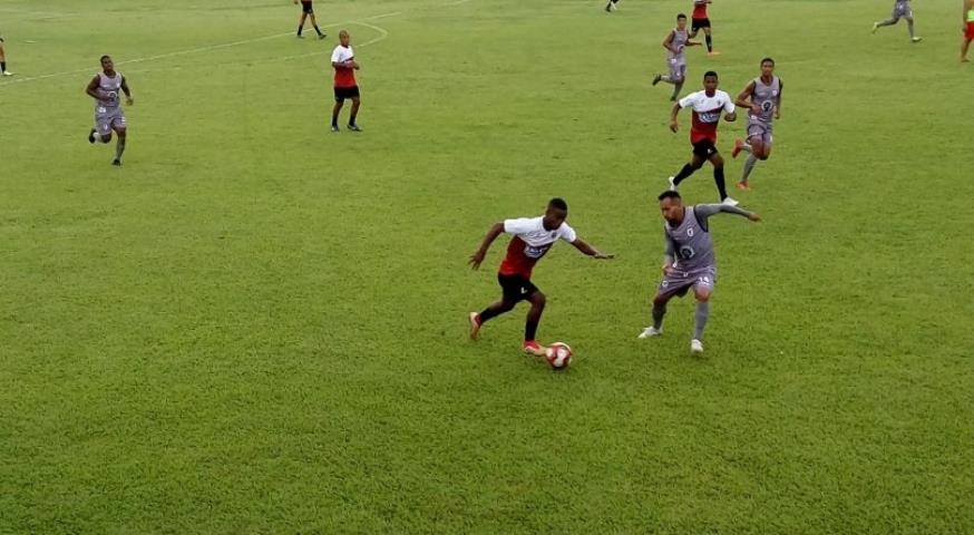 Americano goleia em jogo-treino