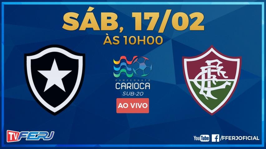 Sub-20: TV FERJ transmite o Clássico Vovô