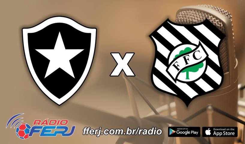 Rádio FERJ transmite Botafogo x Figueirense