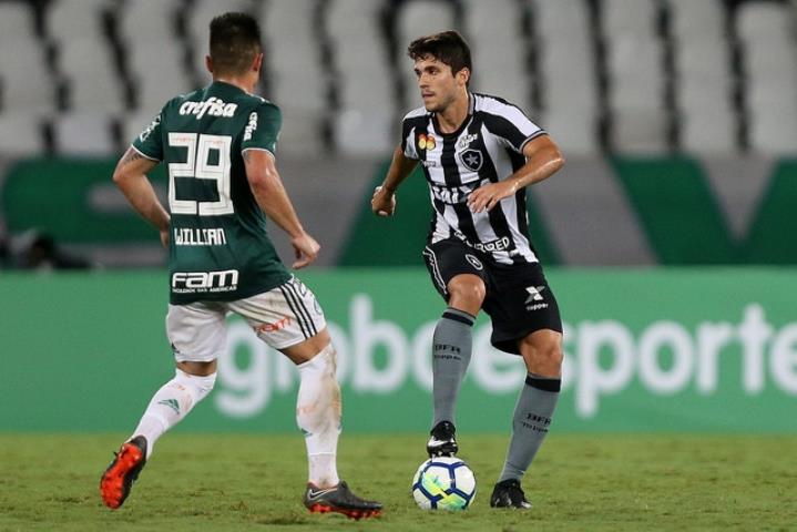 Botafogo empata com o Palmeiras-SP na estreia do Brasileirão