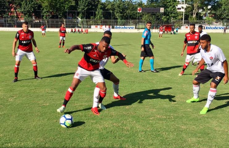 Flamengo elimina o Vitória-BA e está nas quartas da Copa do Brasil Sub-20