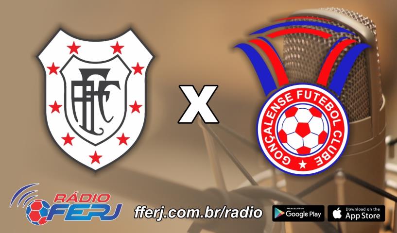 Rádio FERJ transmite Americano x Gonçalense