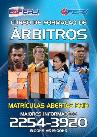 Curso de Árbitros: Matrículas - Últimas vagas