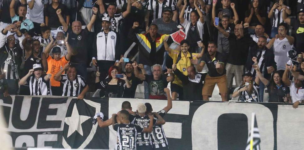Botafogo vence e deixa a zona do rebaixamento