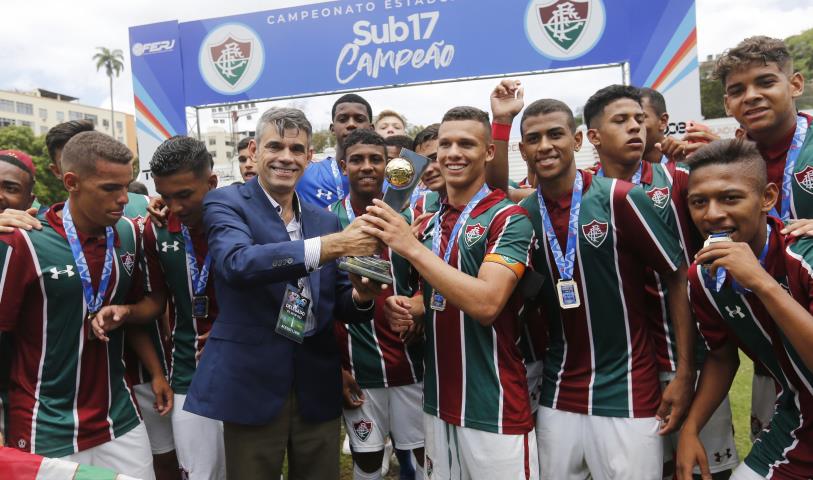 Flu é bicampeão Estadual Sub-17