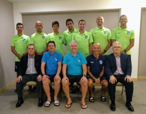 Concentração de árbitros para as semifinais da Taça GB