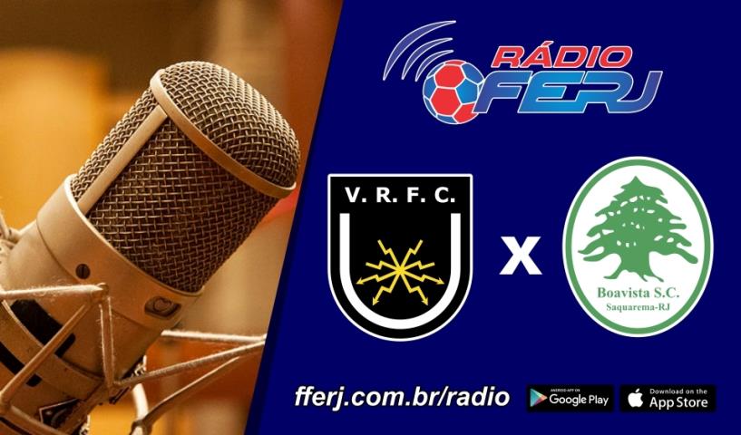 Rádio FERJ na última rodada da Taça Rio