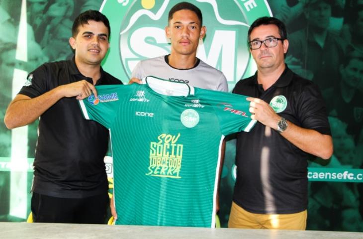 Volante Pedro é o novo reforço do Serra Macaense