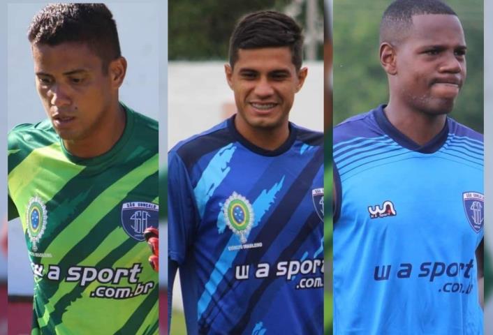 São Gonçalo EC anuncia mais três reforços