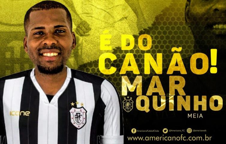 Americano anuncia mais um reforço para o Carioca