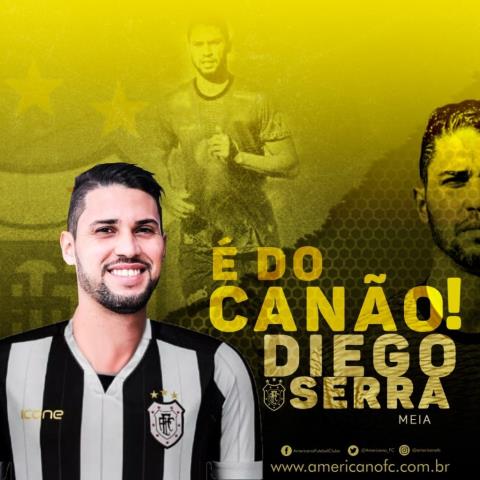 Americano anuncia mais um reforço para o Carioca