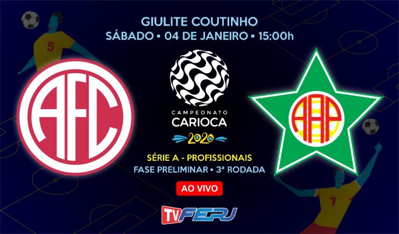 TV FERJ transmite America x Portuguesa