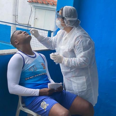 Itaboraí Profute realiza testes de  Covid-19 antes da estreia na B2