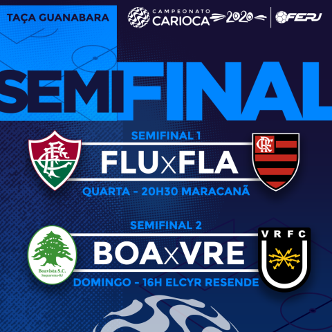 Semifinais da Taça Guanabara