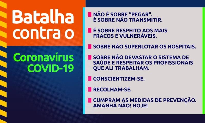FERJ na campanha da prevenção do Coronavírus