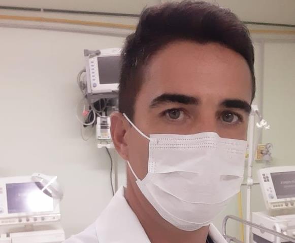 Árbitro do futebol do Rio no combate ao Coronavírus