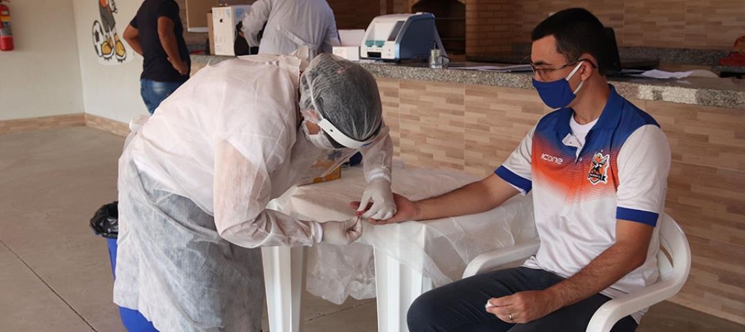 Nova Iguaçu realiza testes de Covid-19