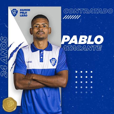 Com passagem pelo Japão, Pablo é o novo atacante do Serrano