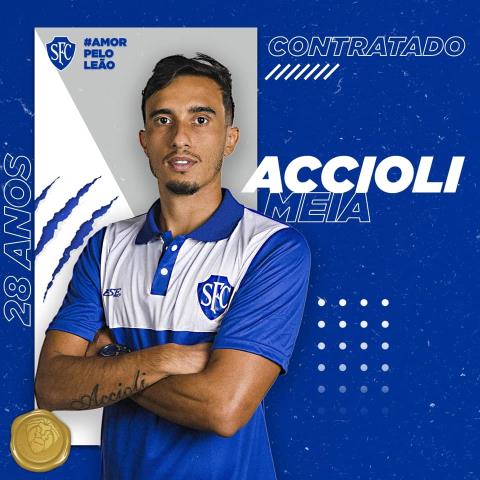 Thiago Accioli é o novo reforço do Serrano