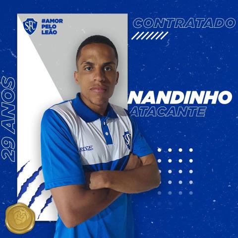 Atacante Nandinho é o novo reforço do Serrano