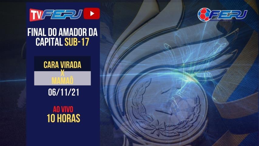 TV FERJ na final do Amador da Capital Sub-17