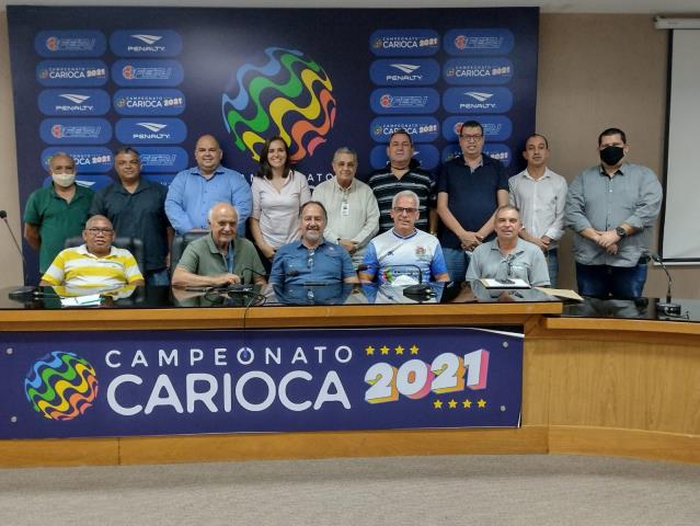 FERJ recebe coordenadores das Ligas Regionais