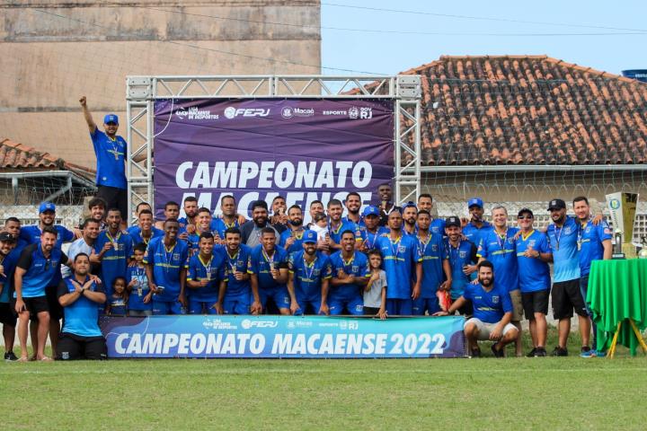Praça Cordeiro conquista o Campeonato Macaense de Futebol Amador