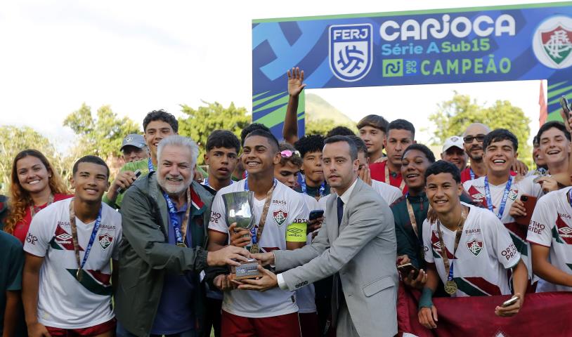 Moleques de Xerém são tricampeões do Carioca Sub-15