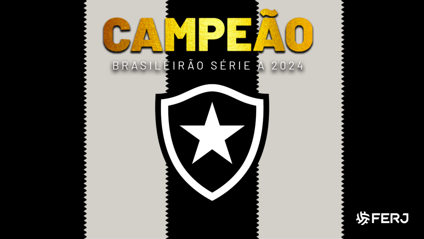 Botafogo é Tricampeão Brasileiro