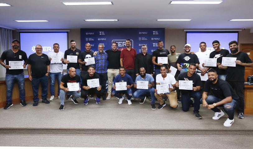 Encerramento do 1º Curso para Treinador de Goleiros