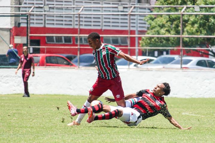 Copa Rio: Flu ganha no Sub-15 e empata no Sub-17 com o Fla
