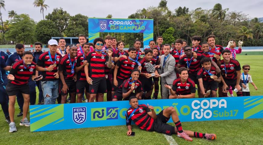 Flamengo é o tricampeão da Copa Rio Sub-17